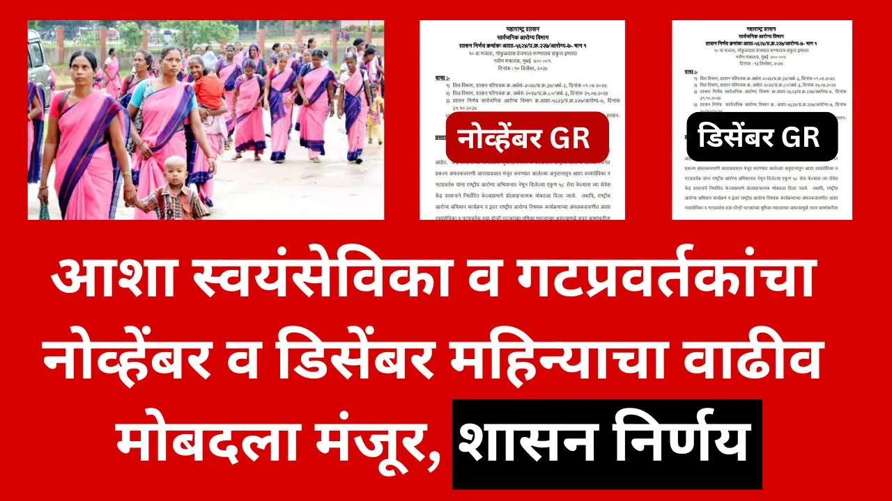 Asha Worker Salary GR