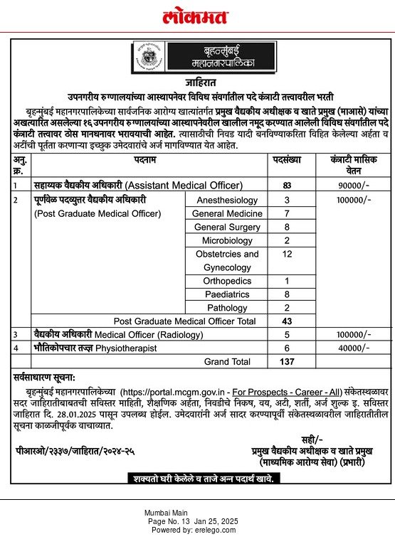 Bmc Health Department Recruitment